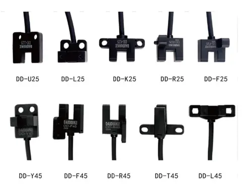 DD-L25/45 Series Micro-slot (Micro U-shaped) Photoelectric Sensor - product photo