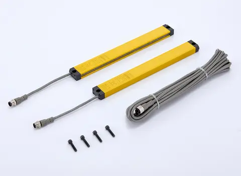 DQBT Ultra-thin Optical-sync Safety Light Curtain - product photo