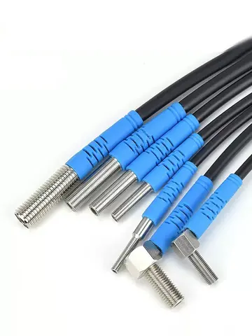 DS Right-Angle (90°) Laser Through-Beam Switch M4 / M6 - product photo